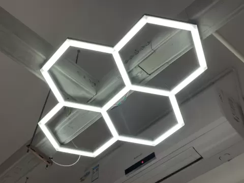Modular LED Light System with Wire Channel