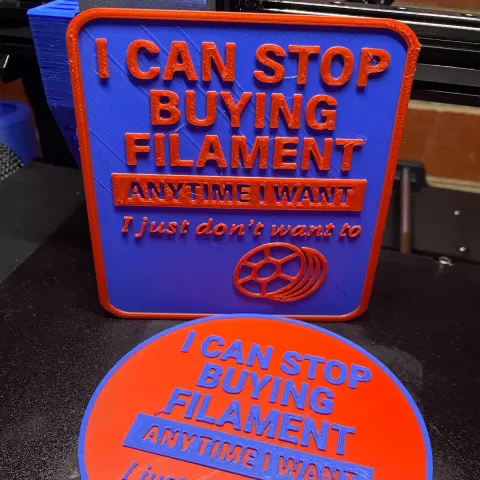 "I CAN STOP" coaster set
