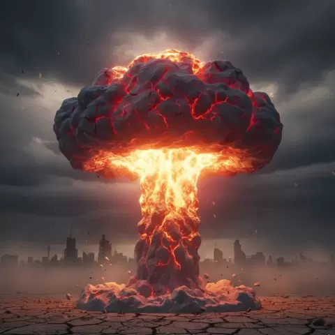 nuclear explosion/explosion nuclear