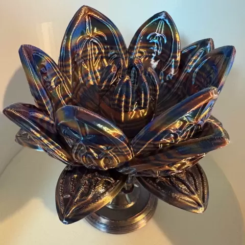 Gothic Water lily jewelry holder