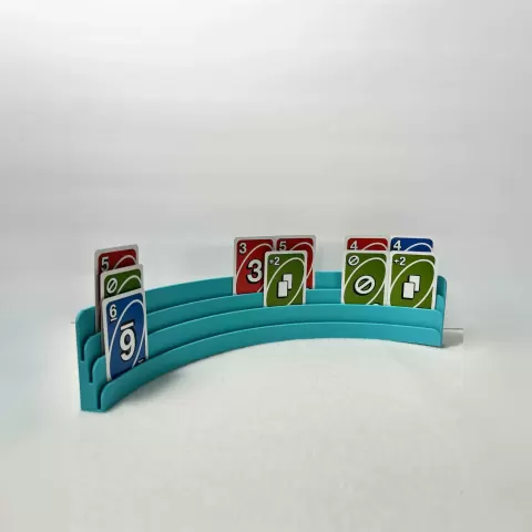 Large triple tier playing card holder