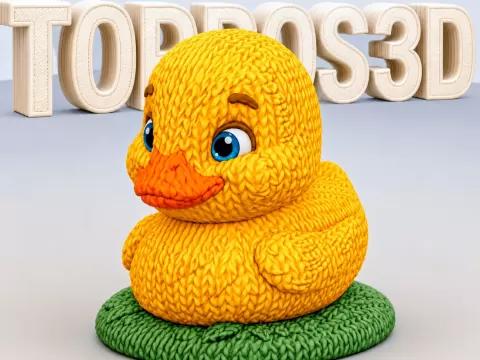 Pato Knitting cute