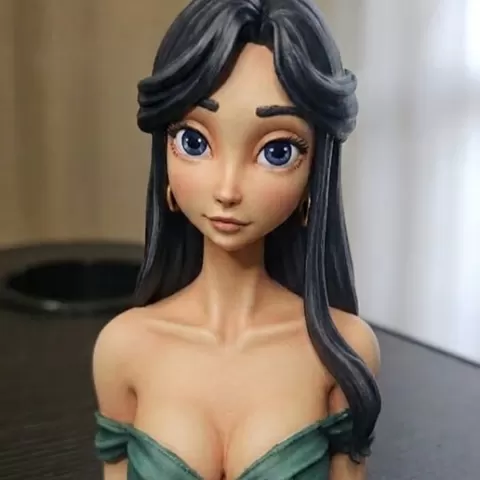 Princess Luméria Bust 3D