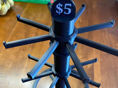 Spin Rack Keychain Display Stand