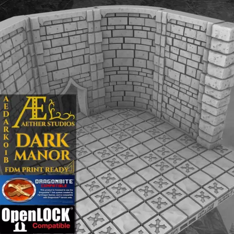 AEDARK01B - Dark Manor by Aether Studios
