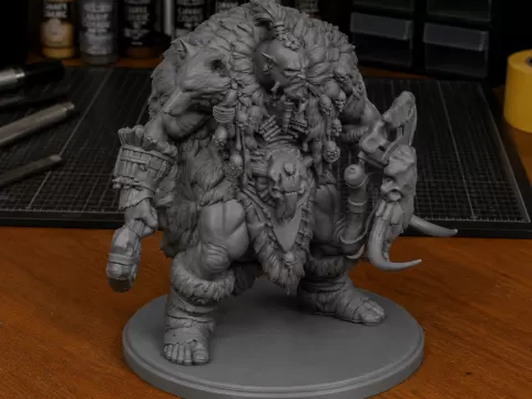 Frost Troll Captain for DnD - Magic Series