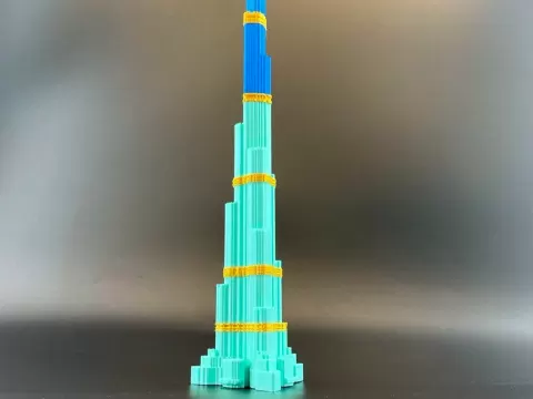 像素哈利法塔 Pixel Burj Khalifa برج خليفة بكسل