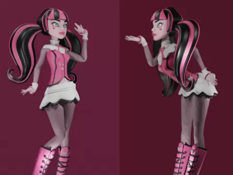 monster high - draculauraby Miuh