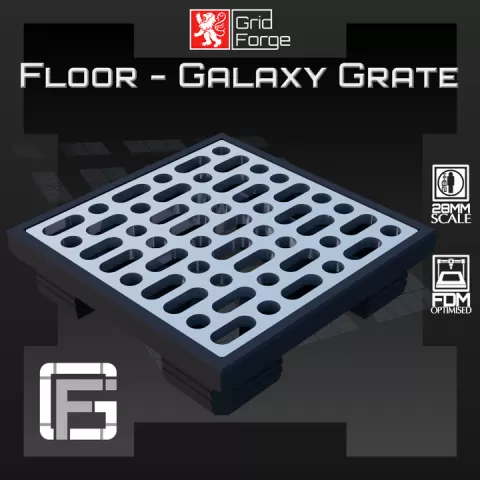 GridForge - Floor - Galaxy Grate by 2nd Dynasty