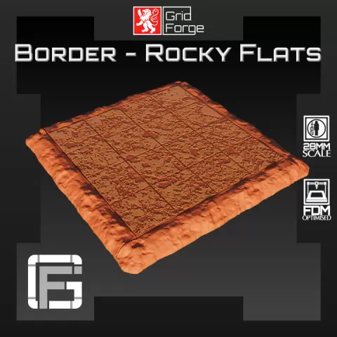GridForge - Border - Rocky Flats by 2nd Dynasty