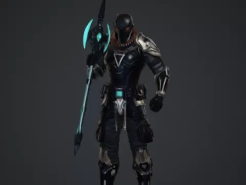 FREE Halabard veteran trooper