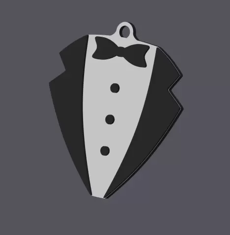 Tuxedo Keychainby studio WES