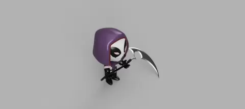 Marvel Comics Mini Death (Deathpool)by RconR3D