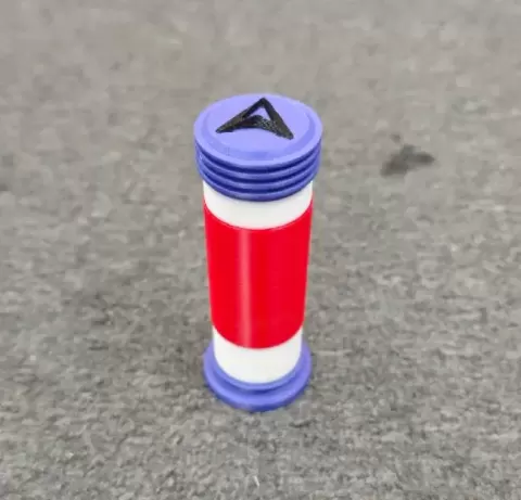Simple Three-Section Telescopic Sword