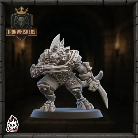 Blitzer #01 - Ratmen proxy (Classic Style) - UGNI - Fantasy Football by UGNI Miniatures