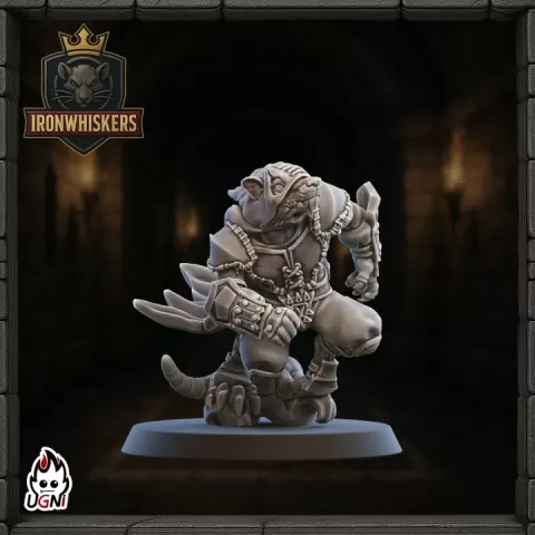 Runner #04 - Ratmen proxy (Classic Style) - UGNI - Fantasy Football by UGNI Miniatures