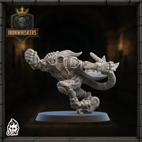 Runner #03 - Ratmen proxy (Classic Style) - UGNI - Fantasy Football by UGNI Miniatures