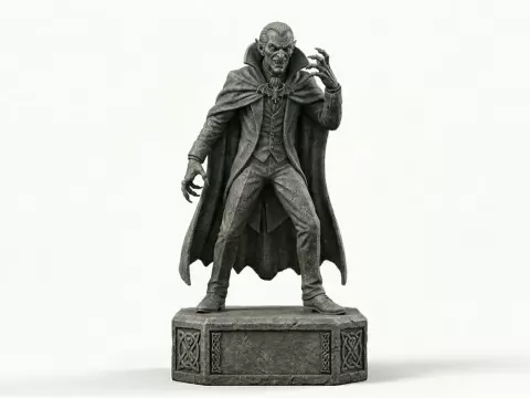 Vampire statue