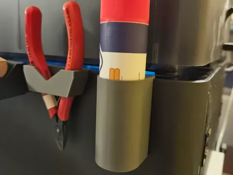 Glue Stick and wire cutter holder P1S