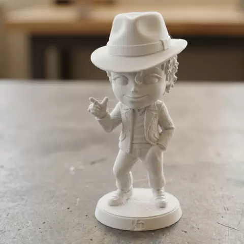 Michael Jackson Bust 3D Print Model 390