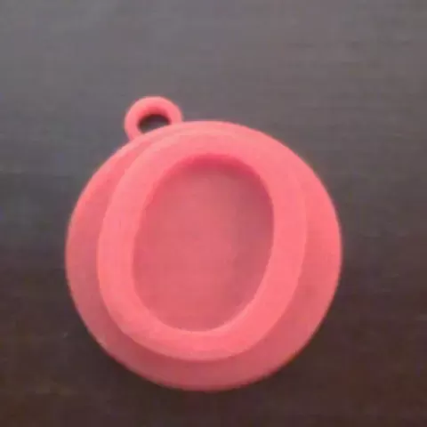Letter "O" Key ring