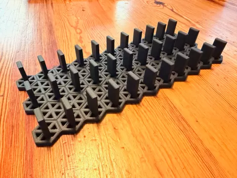 Honeycomb Bravo accessory holder