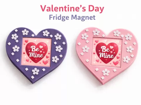 valentine magnet Hi