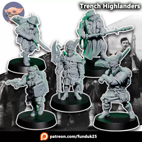 Trench Highlanders by Funduk25