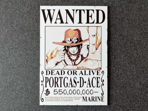 Portgas D Ace - One Piece Wanted Posters