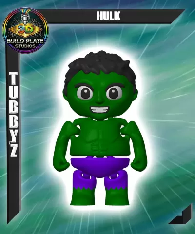 MARVEL Hulk Multicolor Flexi Print-In-Place