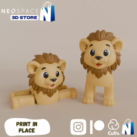 FLEXI LION by Neo Space 3D Store