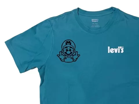 Super Mario - Stampa termoadesiva per T-shirt