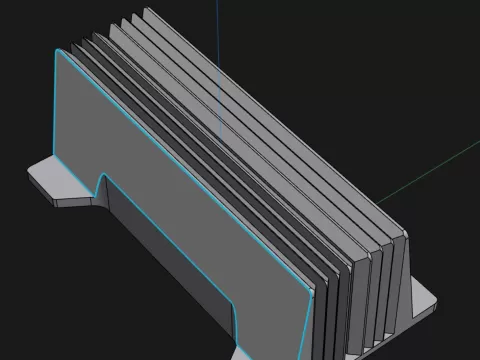 Build plate stand for 7 plates