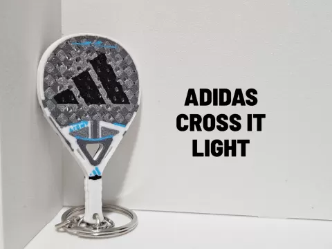 Adidas Cross It Light Padel Racket Keychain
