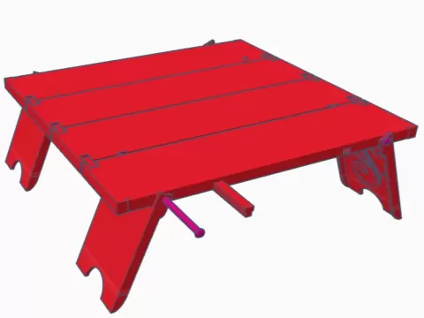 mini folding picnic tableby JuraŠvébiš