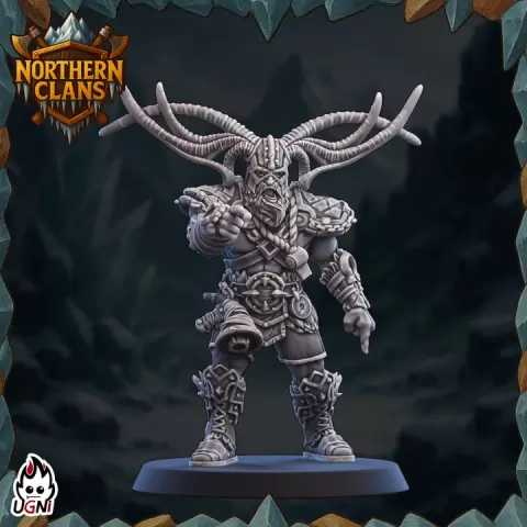 Coach - Northmen proxy (Classic Style) - UGNI - Fantasy Football by UGNI Miniatures