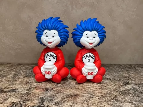Thing 1 and 2 Dunkin