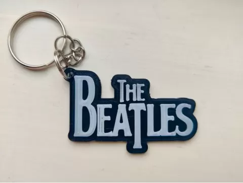 The Beatles keychain
