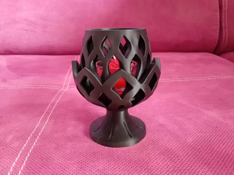 Modern Geometric Candle Holder