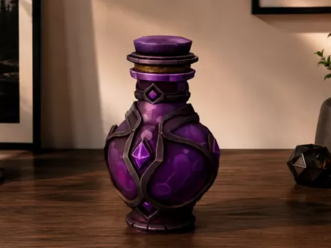 Fantasy Potion Decor Resizable Bottle