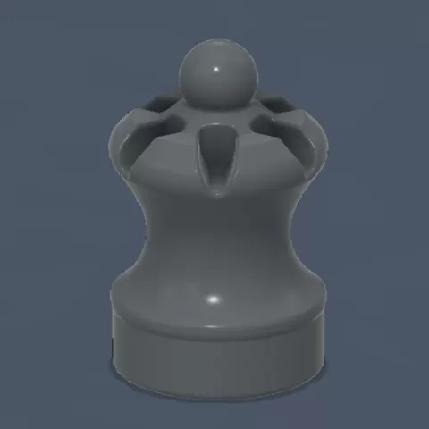 Chess piece QUEEN - Joint protector for cue stick