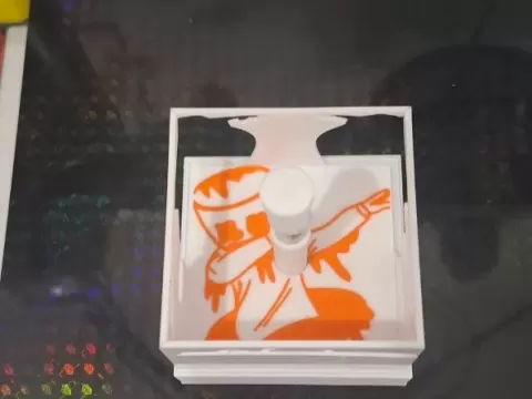 lampara de sombra marshmello