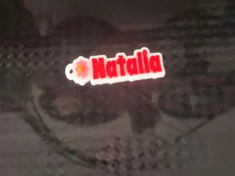 GIrly Keychain natalia