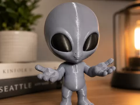 Baby Alien Pen holder or Desktop Buddy