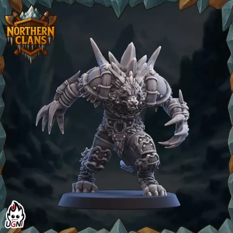 Werewolf #01 - Northmen proxy (Classic Style) - UGNI - Fantasy Football by UGNI Miniatures