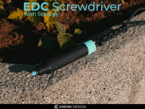 EDC Screwdriver with Storage