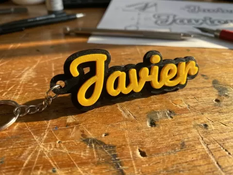 Keychain Javier