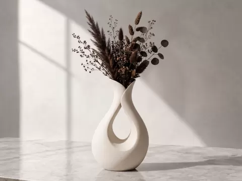 Infinity Curve Vase