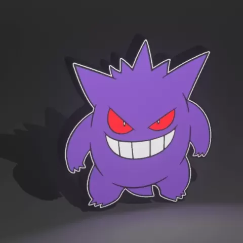 Lightbox Gengar