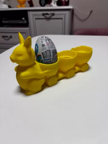 Easter bunny egg holder